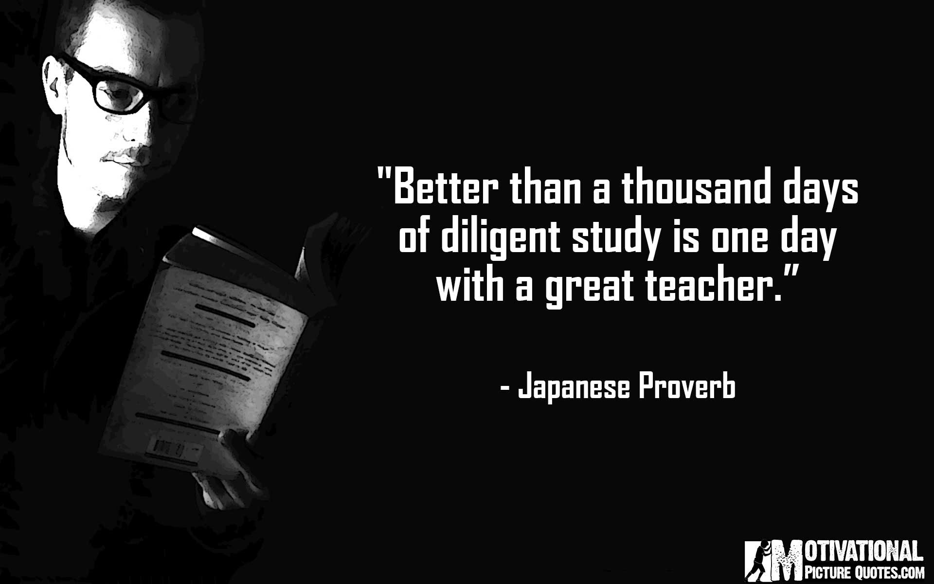 Japanese Proverb