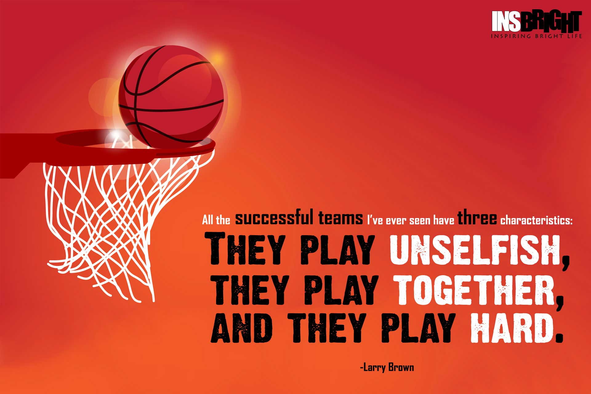 inspiring basketball quotes by larry brown - Team Quotes