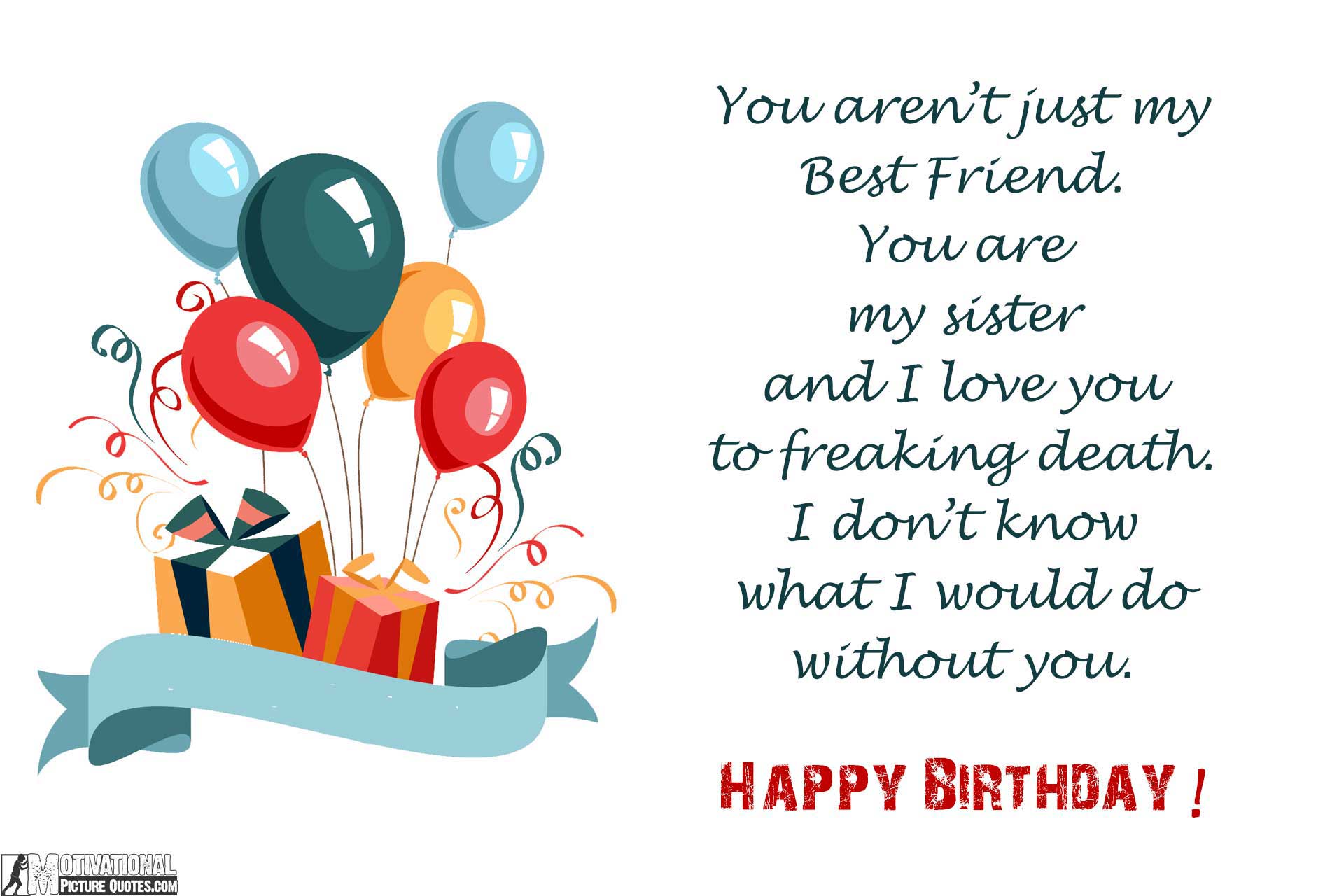 birthday quotes for sister