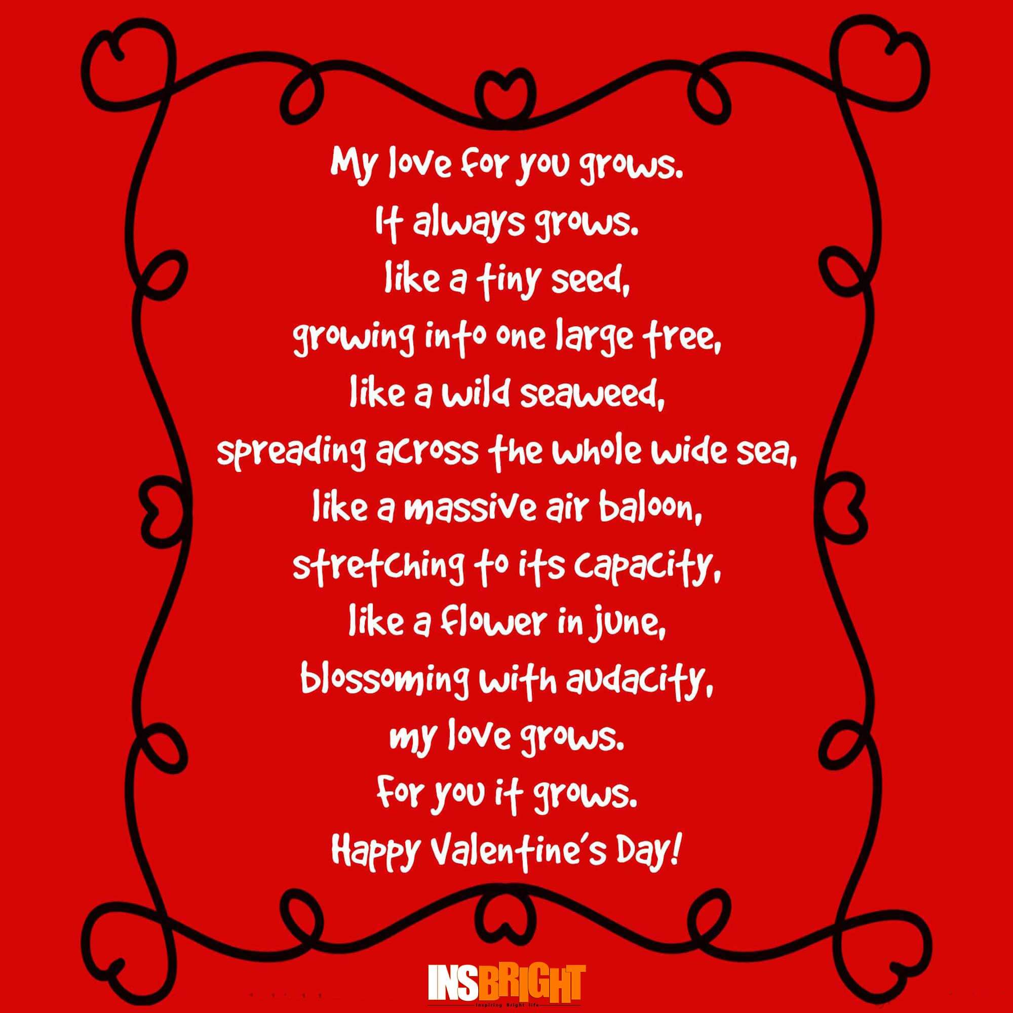 anniversary card i see only you, valentine poem for him happy