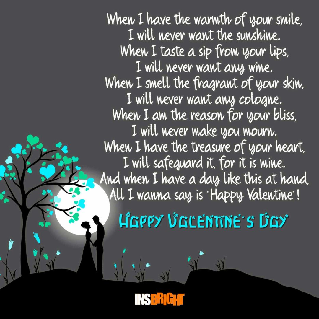 Happy Valentines Day Poems For Him Or Her With Images 2017 Insbright