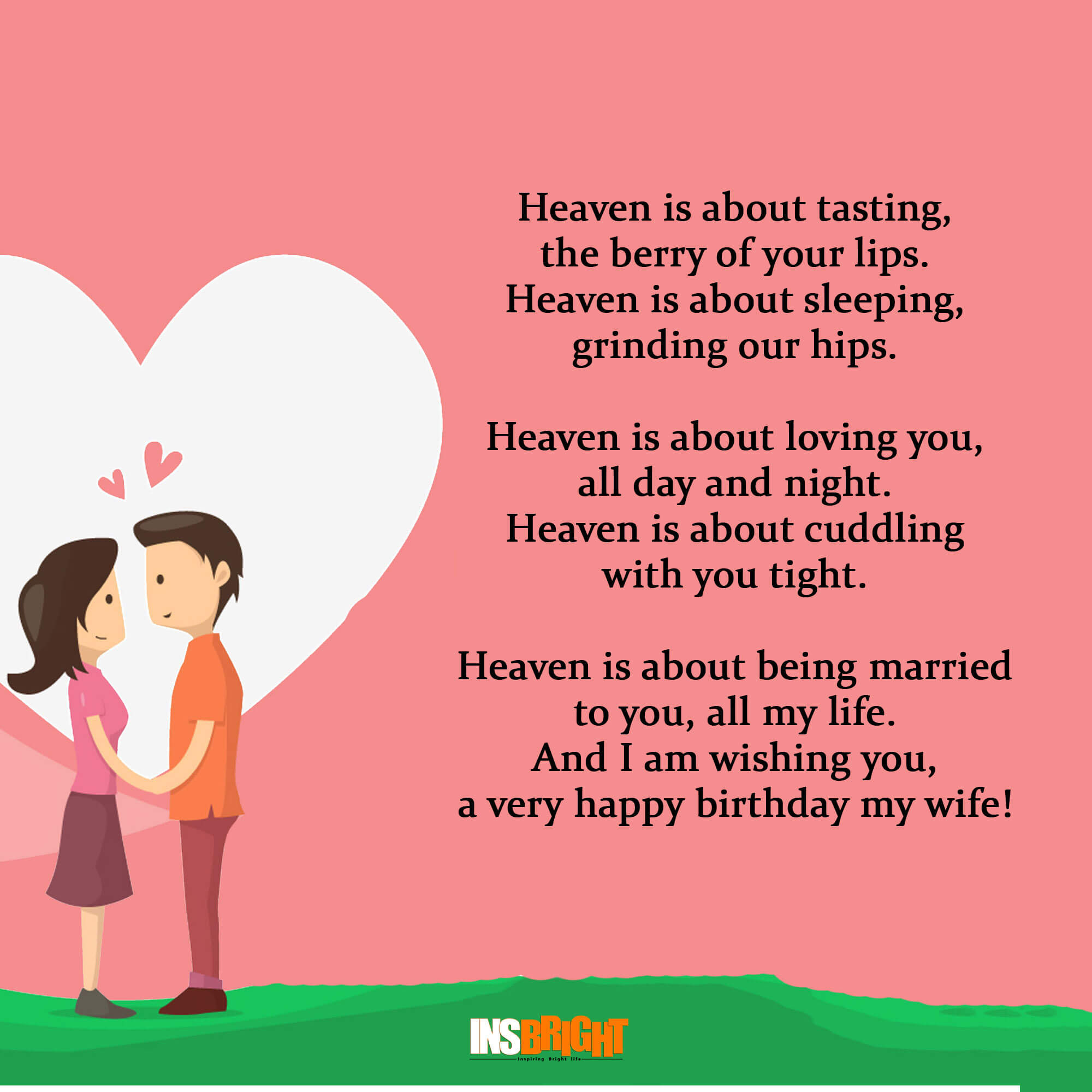 10 Romantic Happy Birthday Poems For Wife With Love From Husband Short Birthday Poems For Her Insbright