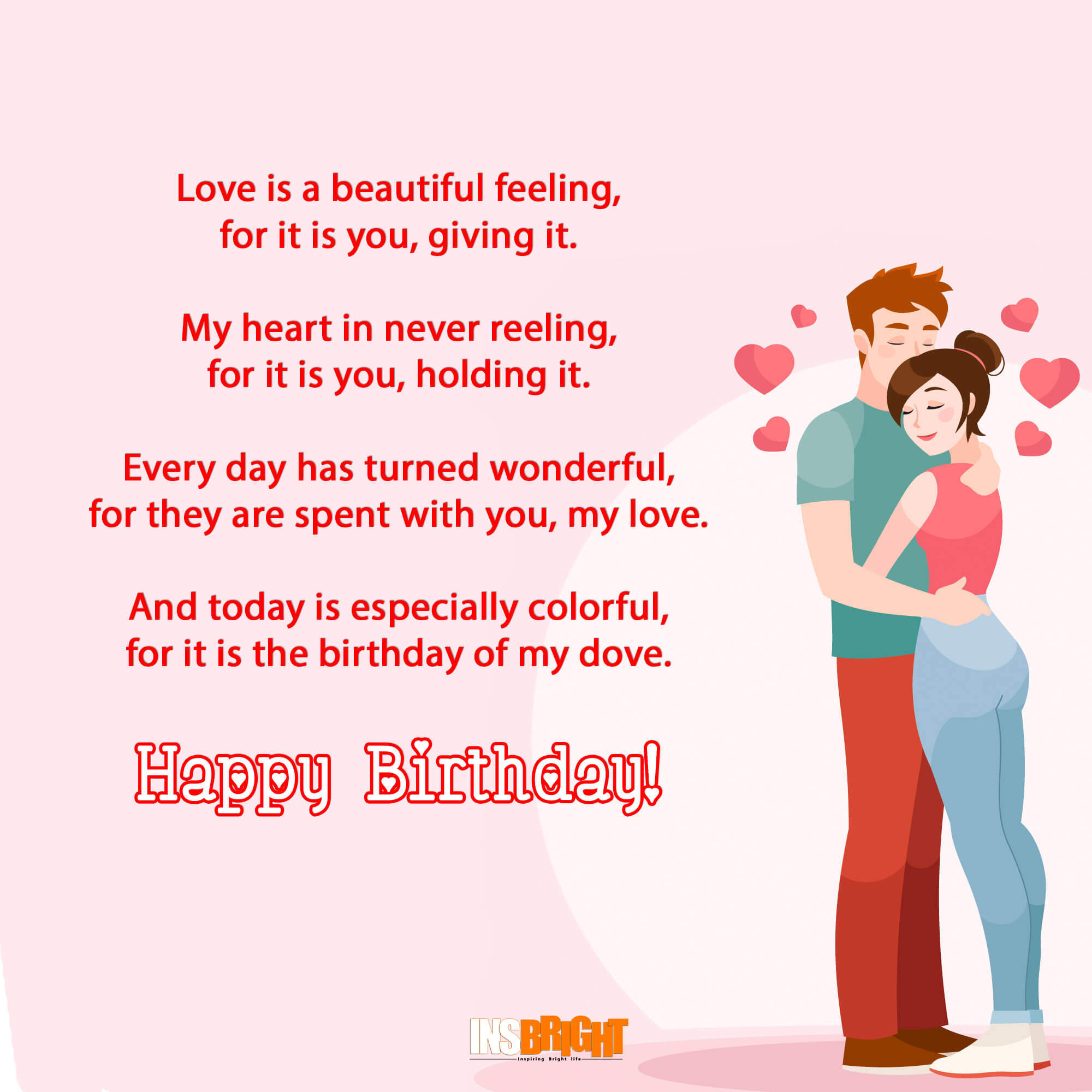 10+ Romantic Happy Birthday Poems For Wife With Love From