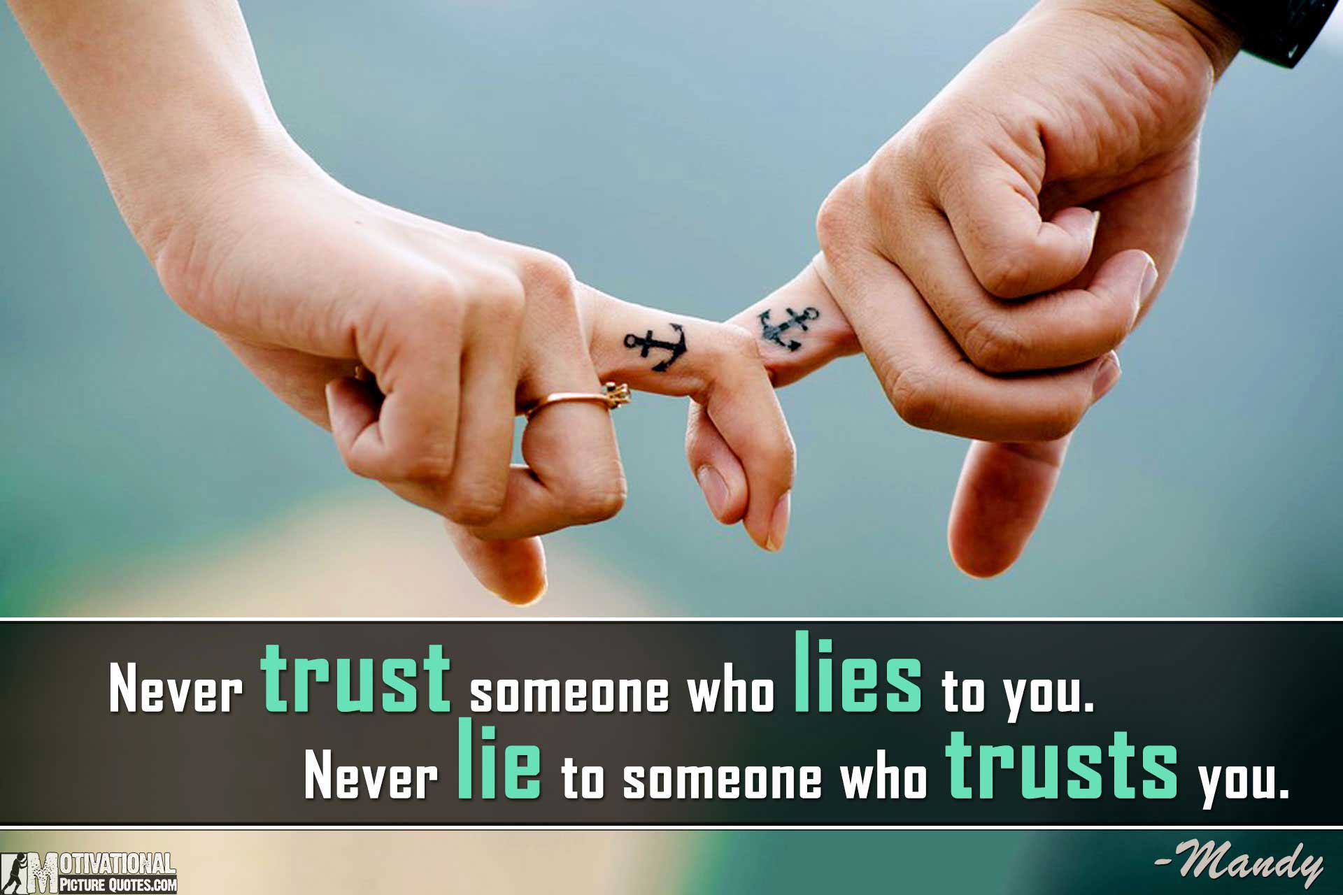 quote on trust by Mandy